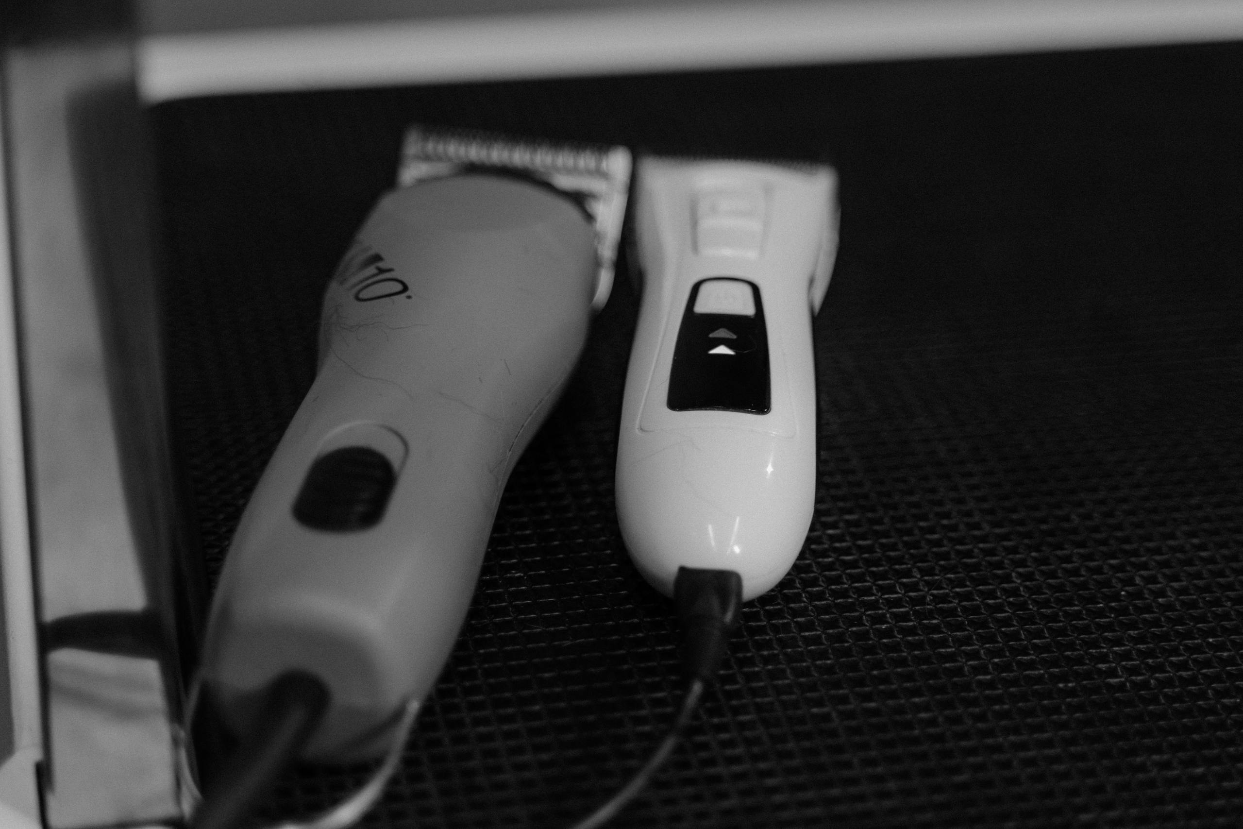 Close-up Photo of Electric Razors